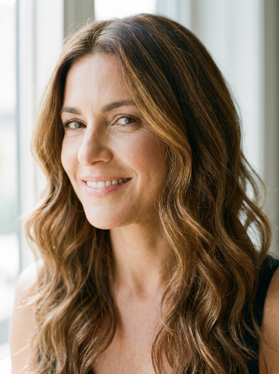 Caramel Brown mit Soft Waves als Caramel Brown Hair Inspiration 2026